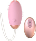 Wearable Vibrator for Women, Wireless Remote Control Adult Toy, Mini Egg Vibrator Bullet with 10 Vibration Modes, Small Pink Discreet G-Spot Clit Stimulator, Waterproof Portable Panty Vibe