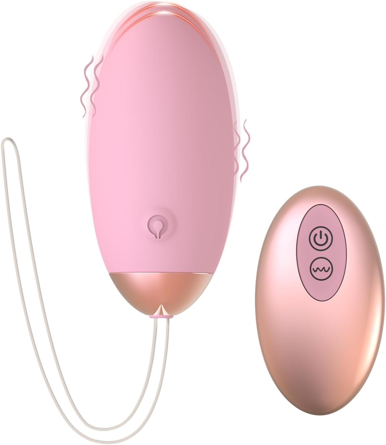 Wearable Vibrator for Women, Wireless Remote Control Adult Toy, Mini Egg Vibrator Bullet with 10 Vibration Modes, Small Pink Discreet G-Spot Clit Stimulator, Waterproof Portable Panty Vibe