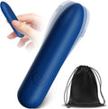 Mini Vibrator, Female Sex Toy Bullet Vibrator, 10 Vibration Modes, Portable Waterproof Adult Sex Toy, Nipple and Clitoral Stimulator, All-Silicone Rechargeable G-spot Vibrator, Suitable for Couples.
