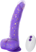Thrusting Dildo Vibrator, 9.25" Realistic G-Spot Stimulator, Heating, 5 Thrusting Swinging & 7 Vibration Modes, Soft , Suction Cup, Remote trol, Adult Sex Toys for Women Couple